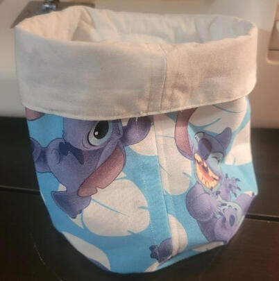 Stitch and White